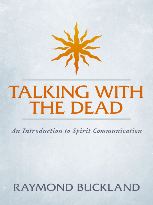 Cover image for Talking With the Dead: an Introduction to Spirit Communication